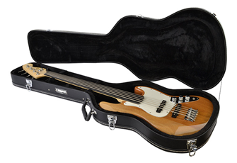 Wooden Electric Bass Guitar Case 